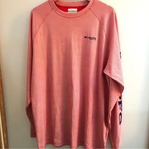 COLUMBIA MENS PFG LONG SLEEVE T